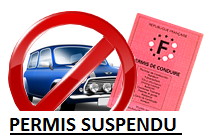 Suspension d'assurance et permis